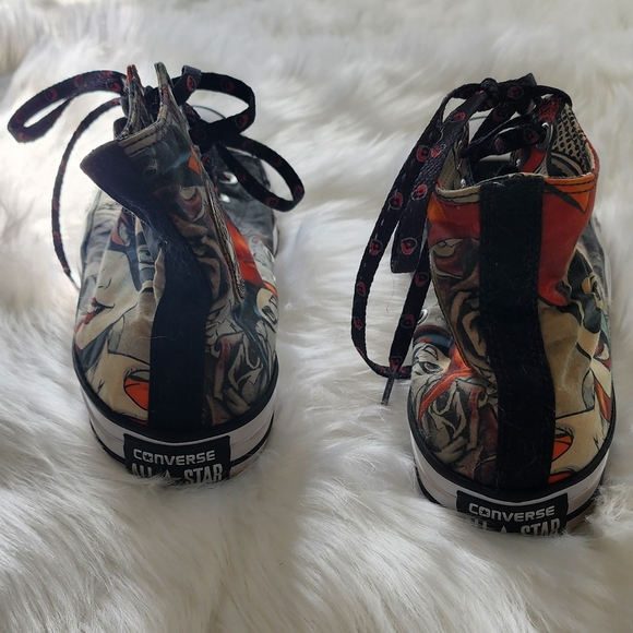 Converse Harley Quinn Face Chuck Taylor Hi Rare Vintage style 155260CMens 7Wom - Picture 5 of 10